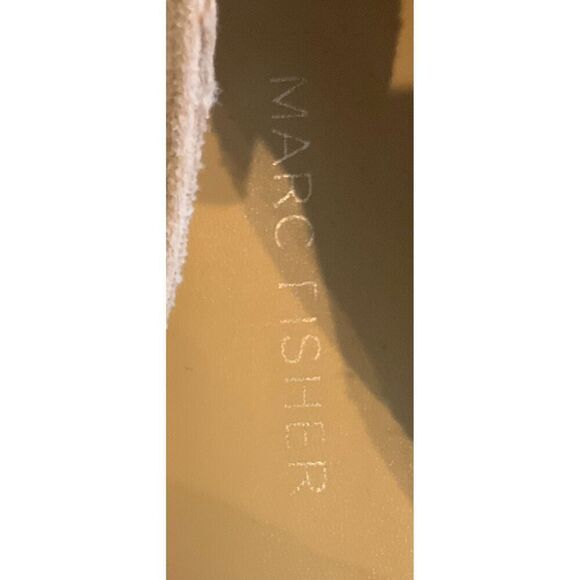 Marc Fisher Light Pink Studded Faux Suede Slip-On Espadrilles Size 7.5 - Picture 8 of 10